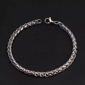 Alloy Silver Men Bracelet 3